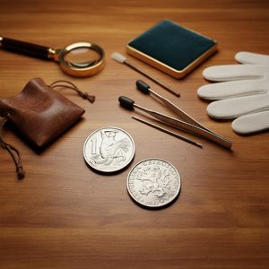 1947 Tschechoslowakei 1 <span class=keywords><strong>Koruna</strong></span> Aluminium-Gedenkmünzen im antiken Stil, Geschenke, Heimdekoration - Product Image 3