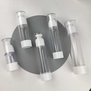 Botol Pompa Kosmetik Tanpa Udara untuk Krim dan Lotion 15ml-120ml, Tersedia Warna Bening, Frosted, Putih, Hitam, dan Sablon untuk Serum Perawatan Kulit - Product Image 6