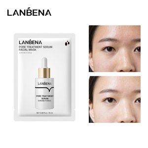 <span class=keywords><strong>LANBENA</strong></span>-<span class=keywords><strong>Mascarilla</strong></span> facial de seda para poros - Product Image 2