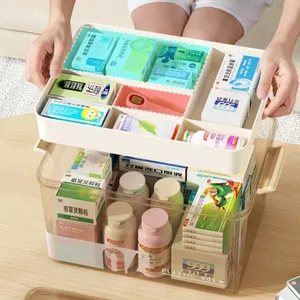 Caja <span class=keywords><strong>de</strong></span> almacenamiento médico rectangular <span class=keywords><strong>de</strong></span> diseño clásico, bloqueo <span class=keywords><strong>de</strong></span> seguridad <span class=keywords><strong>para</strong></span> medicamentos <span class=keywords><strong>para</strong></span> inyección, uso <span class=keywords><strong>de</strong></span> <span class=keywords><strong>ropa</strong></span> <span class=keywords><strong>de</strong></span> cirugía plástica PP - Product Image 5