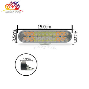 Mini bande lumineuse LED, 12V-24V, étanche, plusieurs modes de clignotement, installation universelle, adaptée aux motos et aux scooters - Product Image 2