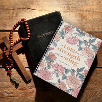 Carnet de notes biblique personnalisé, format A5, spirale, journal de prière, journal de sermons, notes d'église, bloc-notes ligné, fournitures de bureau, cadeaux, faible MOQ