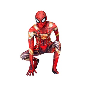 <span class=keywords><strong>2022</strong></span> nouveau Design super-héros Cosplay Costume fer Spiderman combinaison pour enfants Halloween fête scène Costumes pour homme - Product Image 6