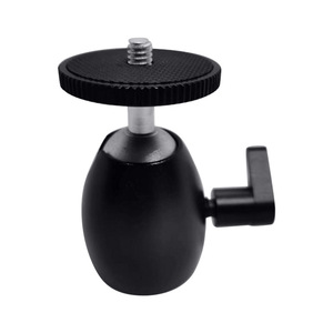 Q39 Metal Ball Head 360 Rotatable <b>with</b> 1/4 Screw Adapter for <b>Projector</b> Tripod <b>Mounts</b> - Product Image 3