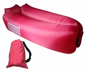 Portable aufblasbare faul sofa laien tasche camping sofa bett brechen aufblasbare sitzsack pod