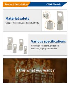 موصل عروة نحاسية CNXI ، تجعيد بارد ، مربع غير معزول ، محطات من النحاس ، كابل لمختلف التطبيقات - Product Image 3