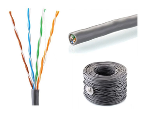 Cat5e UTP PVC 4 pares ECA CPR Test Grey 305 <span class=keywords><strong>Cable</strong></span> <span class=keywords><strong>de</strong></span> <span class=keywords><strong>Internet</strong></span> con chaqueta LSZH Cat <span class=keywords><strong>5</strong></span> Categoría <span class=keywords><strong>de</strong></span> producto sólido Cables <span class=keywords><strong>de</strong></span> comunicación - Product Image 4