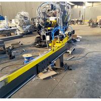 Ligne de production automatique de perçage et de marquage d'angles en fer CNC Raintech pour la fabrication de tours électriques