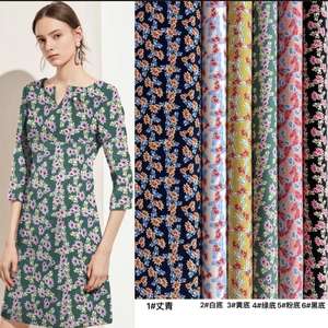 45Sレーヨン生地143cmビスコースプリント織り100レーヨン織り生地衣服生地ドレス用 - Product Image 6