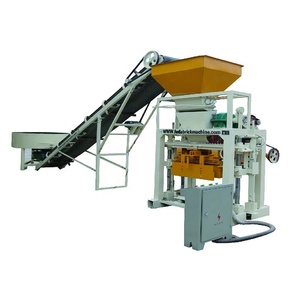 Machine de fabrication de blocs creux en <span class=keywords><strong>béton</strong></span> ciment semi-automatique <span class=keywords><strong>moins</strong></span> chère pour la construction de bâtiments QT40-1 - Product Image 2