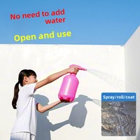 Primaire Fixateur de Sable Polyuréthane à Base d'Eau Anti-Alcali, Forte Adhérence, Renforcement de Surface, Imperméabilisation des Sols et Murs en Ciment