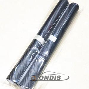 FILM vinyle mat en Fiber de <span class=keywords><strong>carbone</strong></span>, autocollant noir brillant pour voiture, couverture de téléphone portable, 30x100cm - Product Image 3