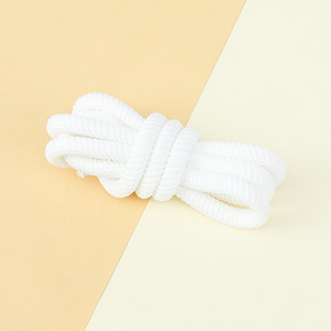 Cordones Redondos de Algodón Grueso de Color Personalizado para Zapatos <span class=keywords><strong>Dunk</strong></span>, Cordones Redondos de Hilo Más Grueso - Product Image 5