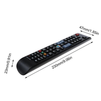 Control Remoto IR de Repuesto de Alta Calidad al por Mayor BN59-01198Q/BN59-01198U/BN59-01198C con Batería AAA y Alcance de 10m para TV Samsung