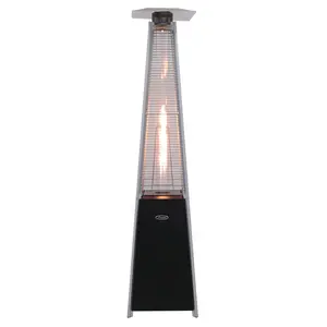 pyramid gas patio heater tower model flame outdoor heater propane