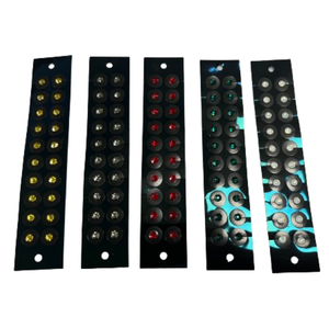 I semi dell'orecchio di cristallo del drago e della nuvola sono impreziositi con cristalli dai semi Swarovski - Ear per la terapia di agopuntura - Product Image 6