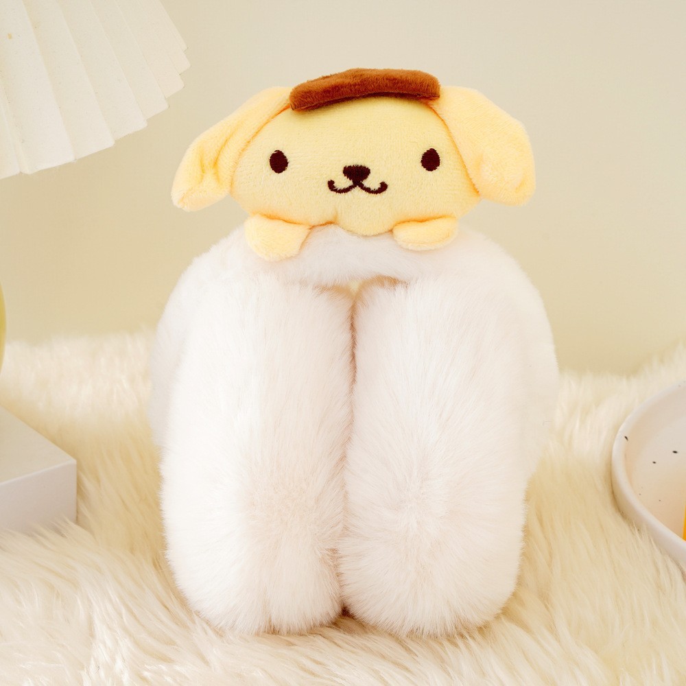 Chien au pudding jaune