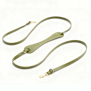 Correa para Perro de Cuero PU con Acolchado en el Hombro, Correa Cruzada Manos Libres para Perros Grandes - Product Image 1