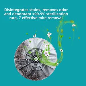 Tabletas Efervescentes Redondas de 15g para Limpieza de Lavadoras, Desinfectantes y Desodorizantes - Product Image 4