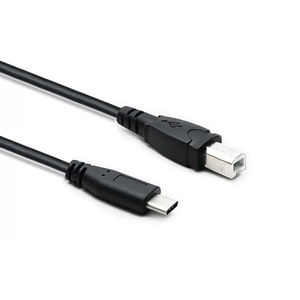 USB-C Power Adapter Charger <b>Cable</b> USB 3.1 Type C Male Connector to USB 2.0 B Type Male <b>Data</b> <b>Cable</b> - Product Image 3