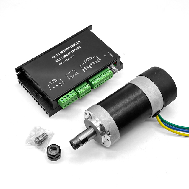 High-Speed 12000rpm 48V 400W 500W Brushless DC Motor Kit Working with Efficiency
