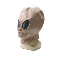Costume de cosplay d'alien pour adultes pour Halloween, masque en latex 3D intégral, masque de capuche d'alien ET pour les fêtes et les rassemblements d'Halloween