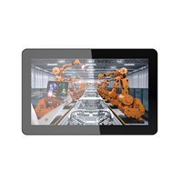 Pantalla táctil Montaje en pared Panel industrial Pc Todo en una computadora Android Hmi y accesorios