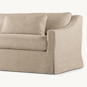 Desain Modern bantal Taman kain kursi Interior sandaran tangan klasik Bevel <span class=keywords><strong>Sofa</strong></span> Set dengan tinggi elastis bantal spons - Product Image 5