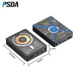 PSDA移动电源，适用于苹果手机，配有多接口便携式外部电池，适用于三星智能手机配件