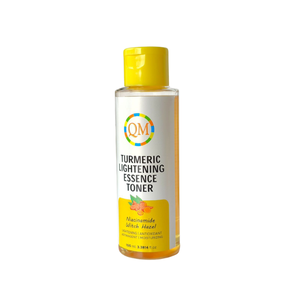 Suero Aclarante de Cúrcuma QM 20mL combina cúrcuma y ácido hialurónico para iluminar la piel, reducir puntos negros y mejorar la luminosidad. - Product Image 2