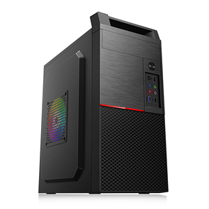 Torre Profesional para PC Empresariales, Chasis M-<span class=keywords><strong>ATX</strong></span> que Ahorra Espacio con Soporte para Fuente de Alimentación <span class=keywords><strong>ATX</strong></span>, Compatible con GPU de 252 mm y Enfriador de CPU de 145 mm - Product Image 4