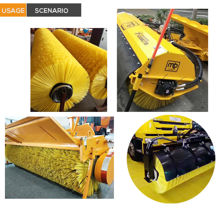 Bobcat Wafer Brooms Street Road Cleaning Steel Wire