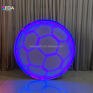 LEDA 4ft LED Football Shaped Marquee <b>Light</b> <b>Letter</b> for Party Backdrop Decorative Birthday Party Decoration - Product Image 3