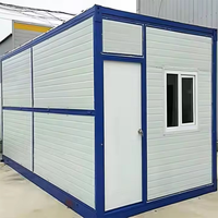 Cbox certifié CE, pliable, facile à installer, maison préfabriquée modulaire pour secours en cas de tremblement de terre, bureau, école, gymnase