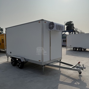 Trailer <b>Cooler</b> <b>Room</b> Mobile Trailer <b>Cooler</b> Unit Insulated Freezer Box Trailer Custom Size Cooling <b>Room</b> - Product Image 2