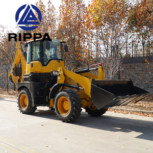 Rippa Землеройная техника, двигатель Epa, Retroexcavadora, дизель, Новый мини буксируемый экскаватор-погрузчик, экскаватор-погрузчик 4x4 - Product Image 4