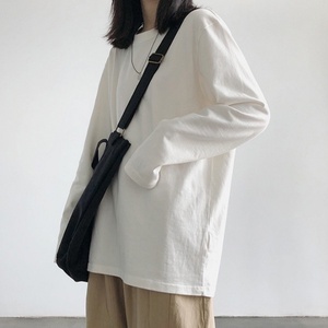 T-shirts à <span class=keywords><strong>manches</strong></span> <span class=keywords><strong>longues</strong></span> personnalisés grande taille pour femmes 2024 <span class=keywords><strong>coton</strong></span> lourd sur la taille T-<span class=keywords><strong>Shirt</strong></span> à <span class=keywords><strong>manches</strong></span> <span class=keywords><strong>longues</strong></span> pour les femmes dames - Product Image 5