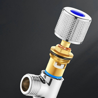 Cartouche de valve en laiton à ouverture rapide HLK, accessoire de réparation pour robinets de salle de bain et douches