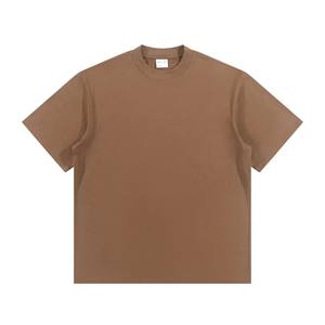 T-Shirt da Uomo Oversize Streetwear in Cotone 100% da 300g a Spalla Scivolata con Grafica e Logo Personalizzato DTG - Product Image 4