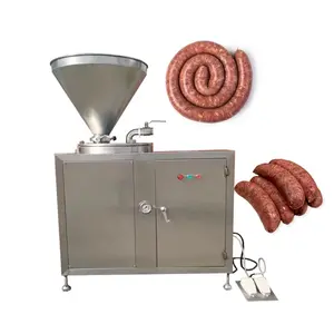 50L Meat Sausage Stuffing Machine Hydraulic Sausage Stuffer Filler CE Sausage Meat Processing Machine