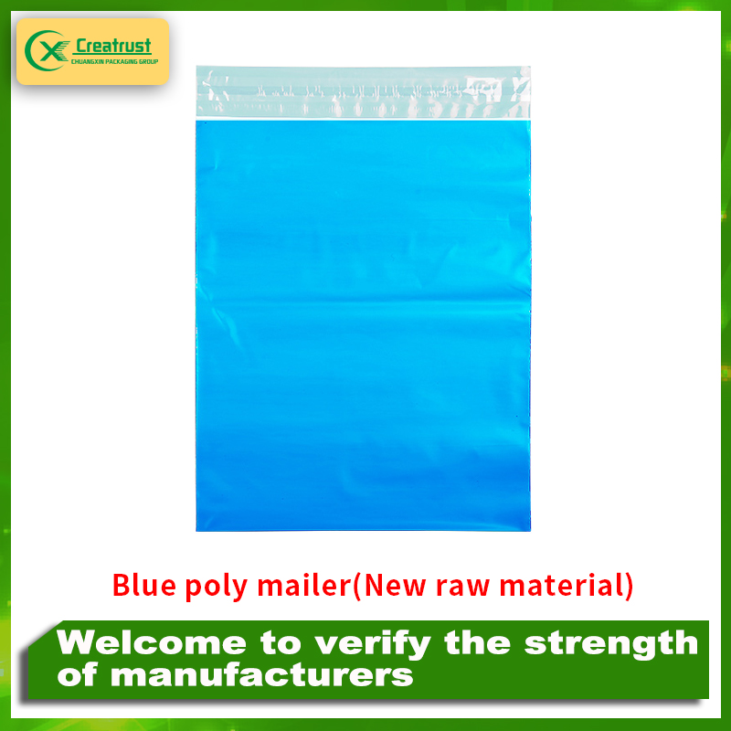 En stock: Polymailer azul