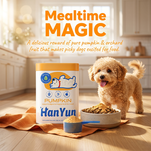 Polvere Naturale di Zucca per Cani, Salute Digestiva, Alto Contenuto di Fibre, Sollievo da Stitichezza e Diarrea, Cura dello Stomaco Canino - Product Image 5