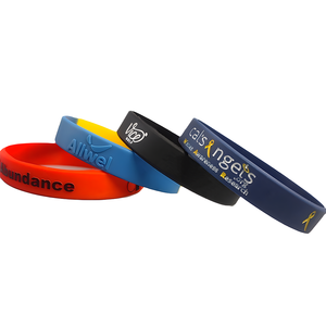 Braccialetti Promozionali in Gomma Fluorescente Riflettente, Braccialetti in Silicone Luminosi che si Illuminano al Buio per Feste - Product Image 5