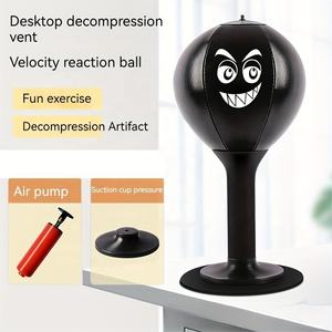 Juguetes Divertidos y Geniales de Escritorio al por Mayor Juegos de Boxeo Interactivos para Alivio del Estrés en Adultos Mini Saco de Boxeo Pera de Boxeo de Velocidad - Product Image 5