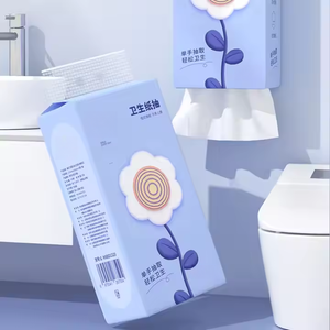 Hộp khăn giấy treo tường thân thiện với môi trường 3/4 lớp, làm từ bột giấy nguyên chất, dùng cho nhà tắm, treo dưới, dùng làm khăn giấy mặt, khăn giấy vệ sinh. - Product Image 2