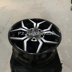 Pengzhen Vente chaude Jantes forgées noir brillant gris foncé <span class=keywords><strong>centre</strong></span> 16 17 18 pouces 5x108 pour <span class=keywords><strong>Ford</strong></span> <span class=keywords><strong>Focus</strong></span> - Product Image 4