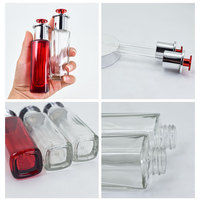 Nouveau Style 30mL Eco Friendly Soins De La Peau Sérum Clair Presse Pompe Cosmétique Verre Ovale Parfum Huile Essence Sérum Bouteilles Compte-gouttes
