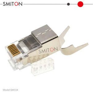 Conector Modular Cat8 <span class=keywords><strong>RJ45</strong></span> 8P8C de Alto Rendimiento, Blindado, de Cobre, STP FTP, para Cables de Red - Product Image 2