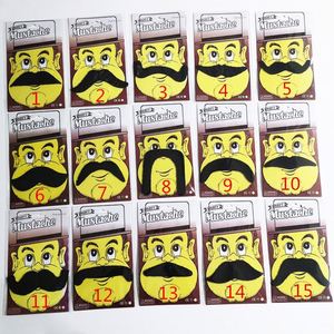 Accesorios de fotografía, barba de poliéster para niños y adultos, suministros de decoración para fiestas de Halloween - Product Image 3