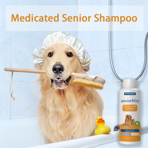 卸売低刺激性犬シャンプーメーカーはペットのための刺激シャンプーをなだめる弾性水分補給肌を維持します - Product Image 4